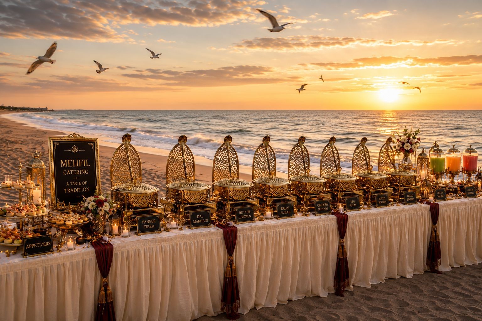 Premium Buffet Presentation